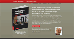 Desktop Screenshot of civilizingtheeconomy.com